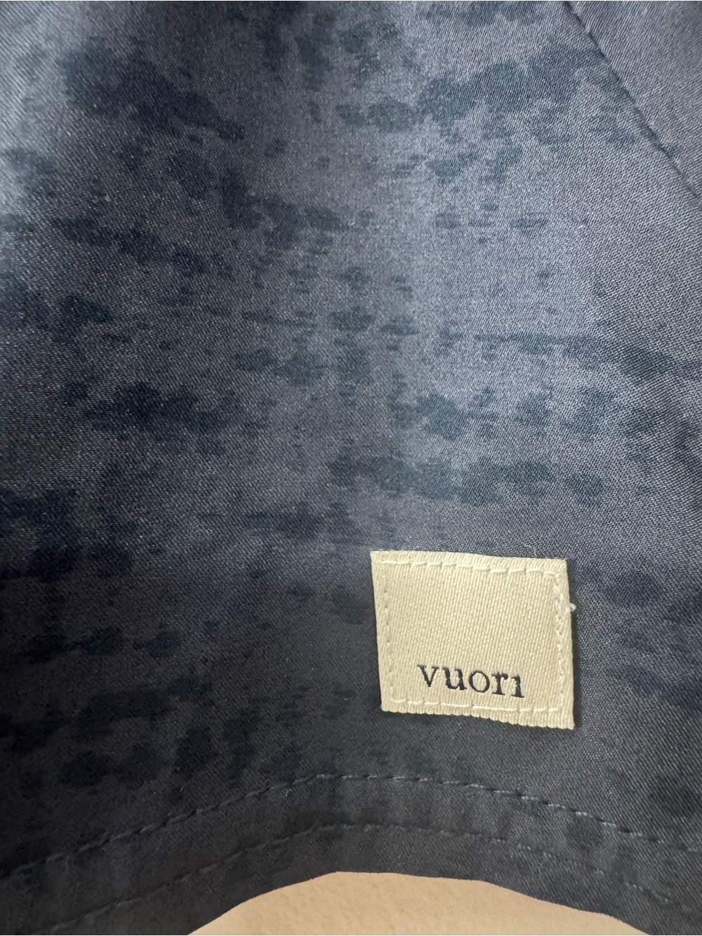 Vuori Dash Shorts Blue Running Short Small 2.5” VW367 2.0 Printed Lined Workout - Picture 8 of 9